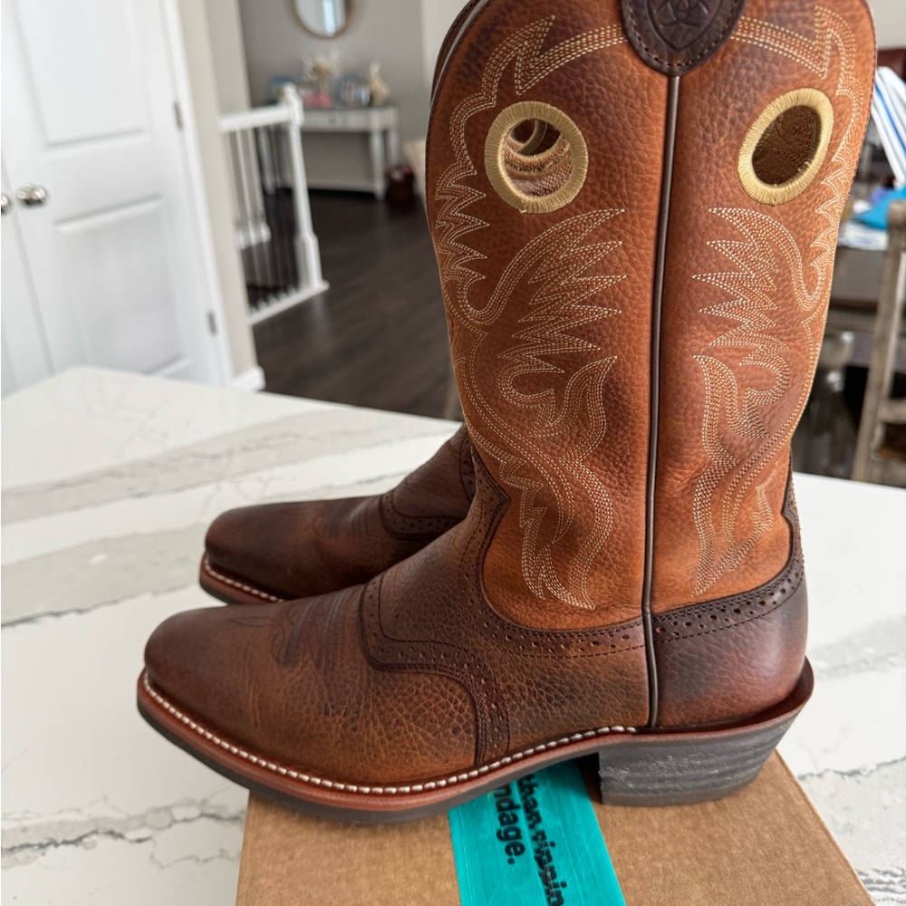 Ariat Brown Western Cowboy Boots